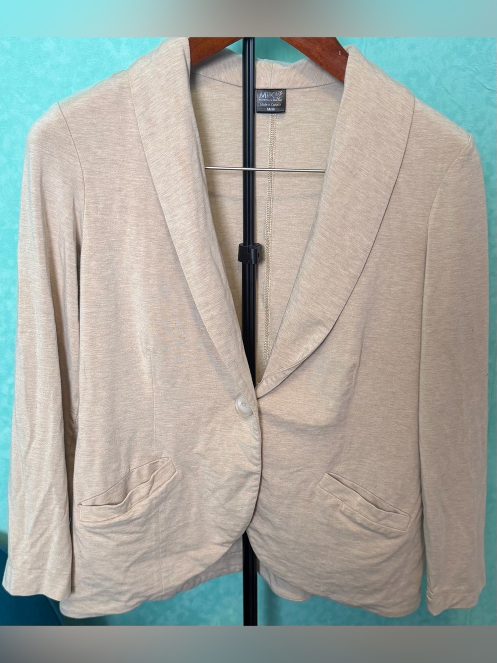 ✨👠Miik Beige Blazer/Cardigan Jacket